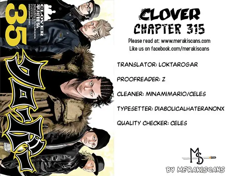 Clover (TETSUHIRO Hirakawa) Chapter 316 1